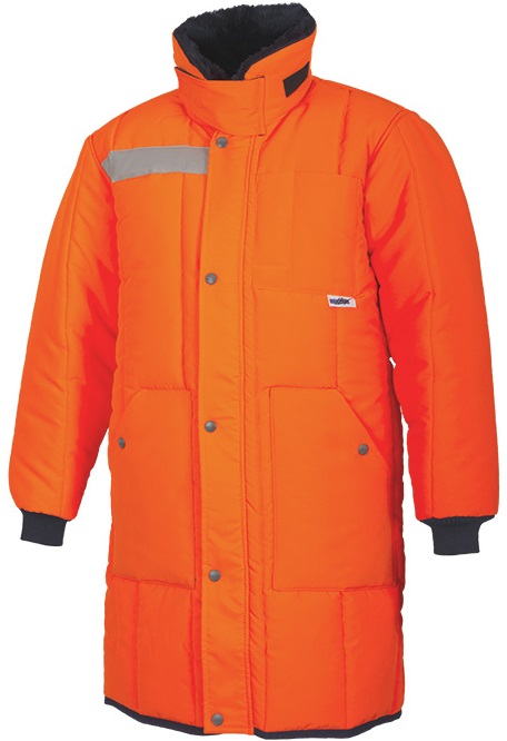 IBV 04.0 Cold store jacket safety orange to -49°C