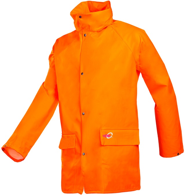 Sioen Dortmund (HV) 4820A2F01 Warning rain jacket bright yellow