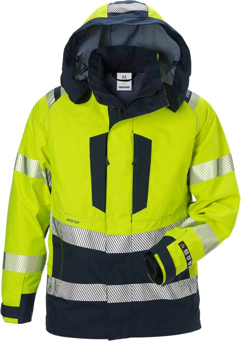 125617-171-b1 Fristads 125617 Flamestat High Vis Gore-Tex Pyrad Jacke 4095 GXE