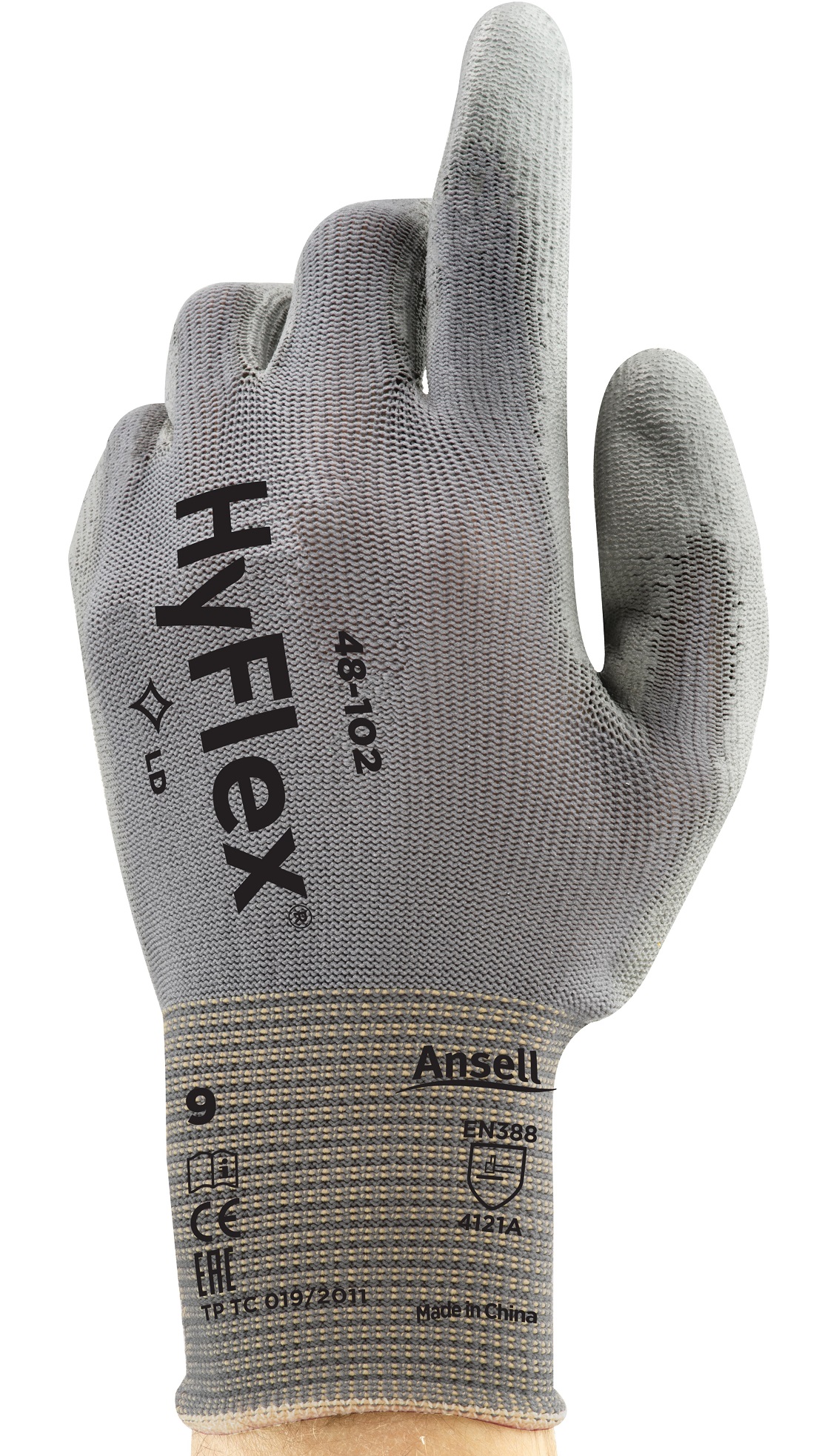 Ansell HyFlex 48-102 (ex: Sensilite) PU-Schutzhandschuhe teilbeschichtet