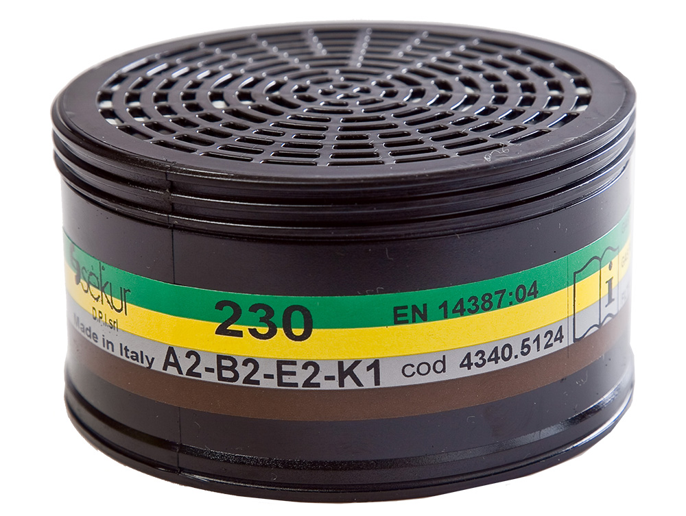 422324_b Ekastu Mehrbereichsfilter 230 A2 B2 E2 K1 (2 Stück / Paket)