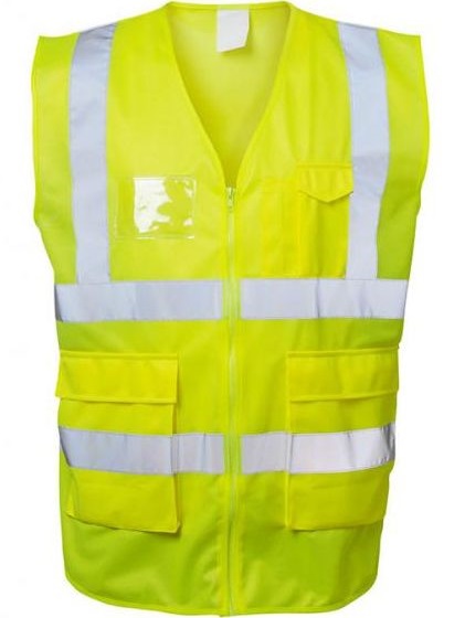 Safestyle Albin 23510 Warnschutz-Weste leuchtgelb