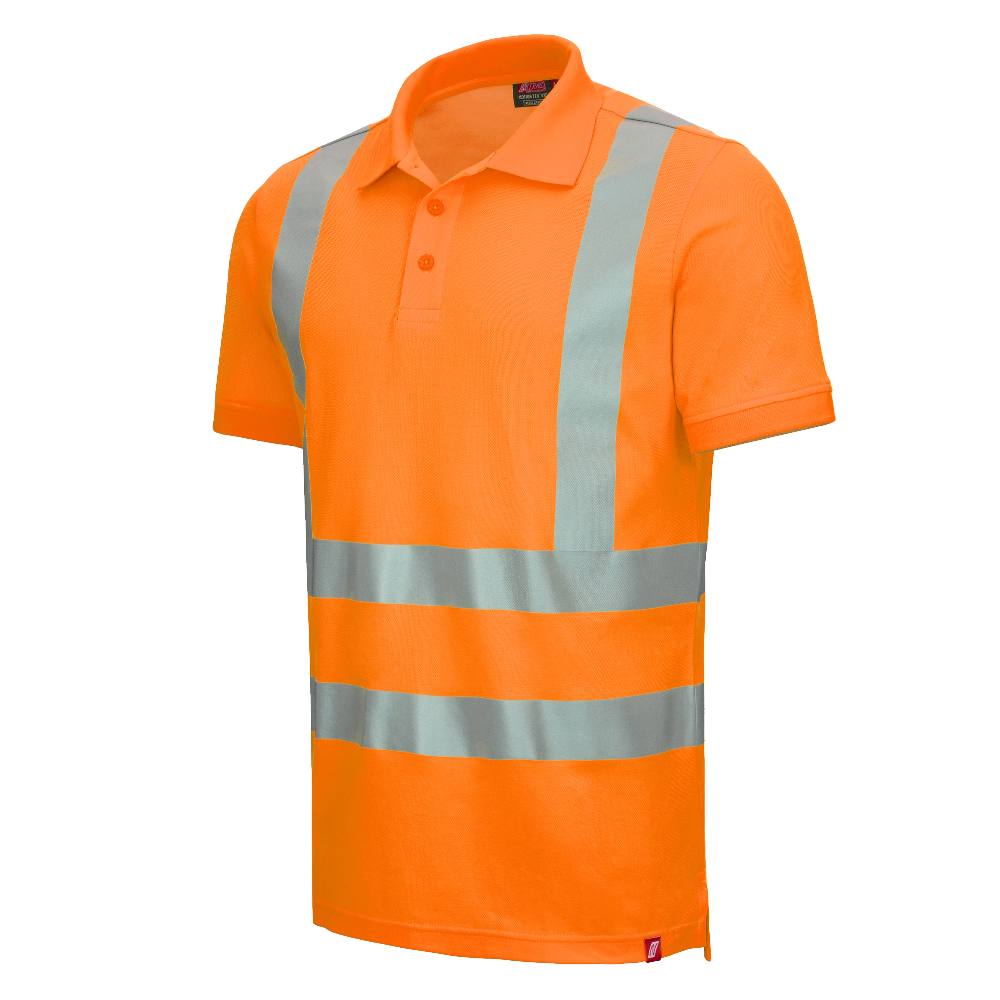Nitras Motion Tex VIZ 7013 Warnschutz Polo-Shirt