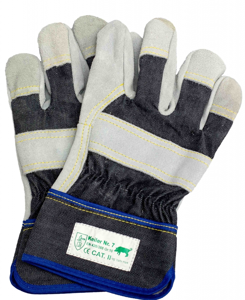 keilernr-7 Keiler Nr.7 26007 Rindspaltleder-Handschuhe