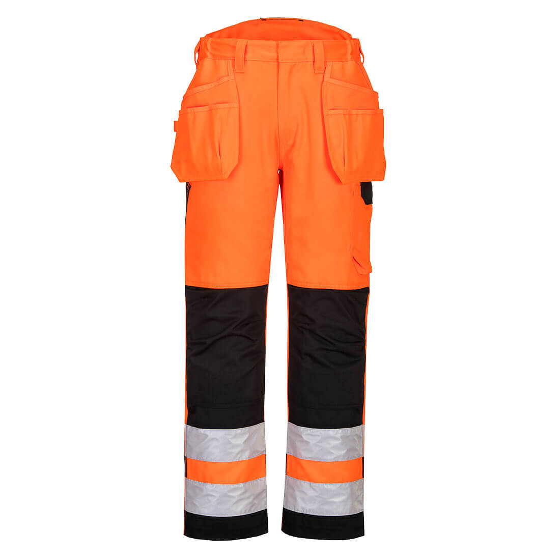 PW242OBR Portwest PW242 - PW2 high-visibility trousers with holster pockets
