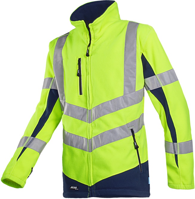 Sioen Senic 711ZA2T01 Warnschutz-Fleecejacke