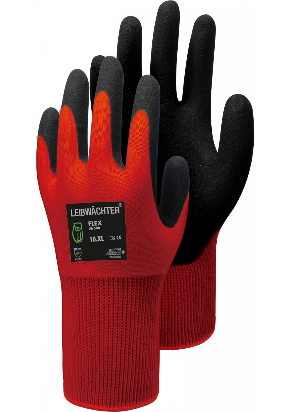 HLW500 Leibwächter LW500 Flex Nitrile Foam Protective Gloves Touch Screen Capable