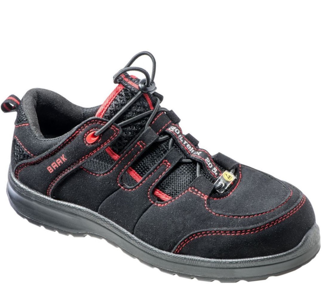 32112 Baak 32112 Sue2 Damen-Sandalen S1 SRC ESD schwarz-rot