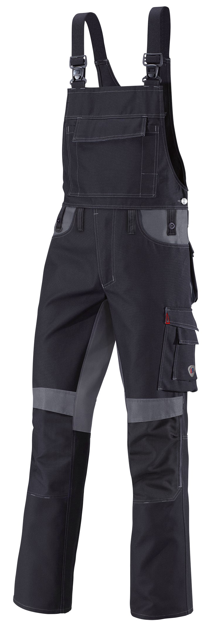 19TtT0Y56hrp3S BP 1791-555 strapazierfähige Latzhose mit Kniepolstertaschen BPerformance