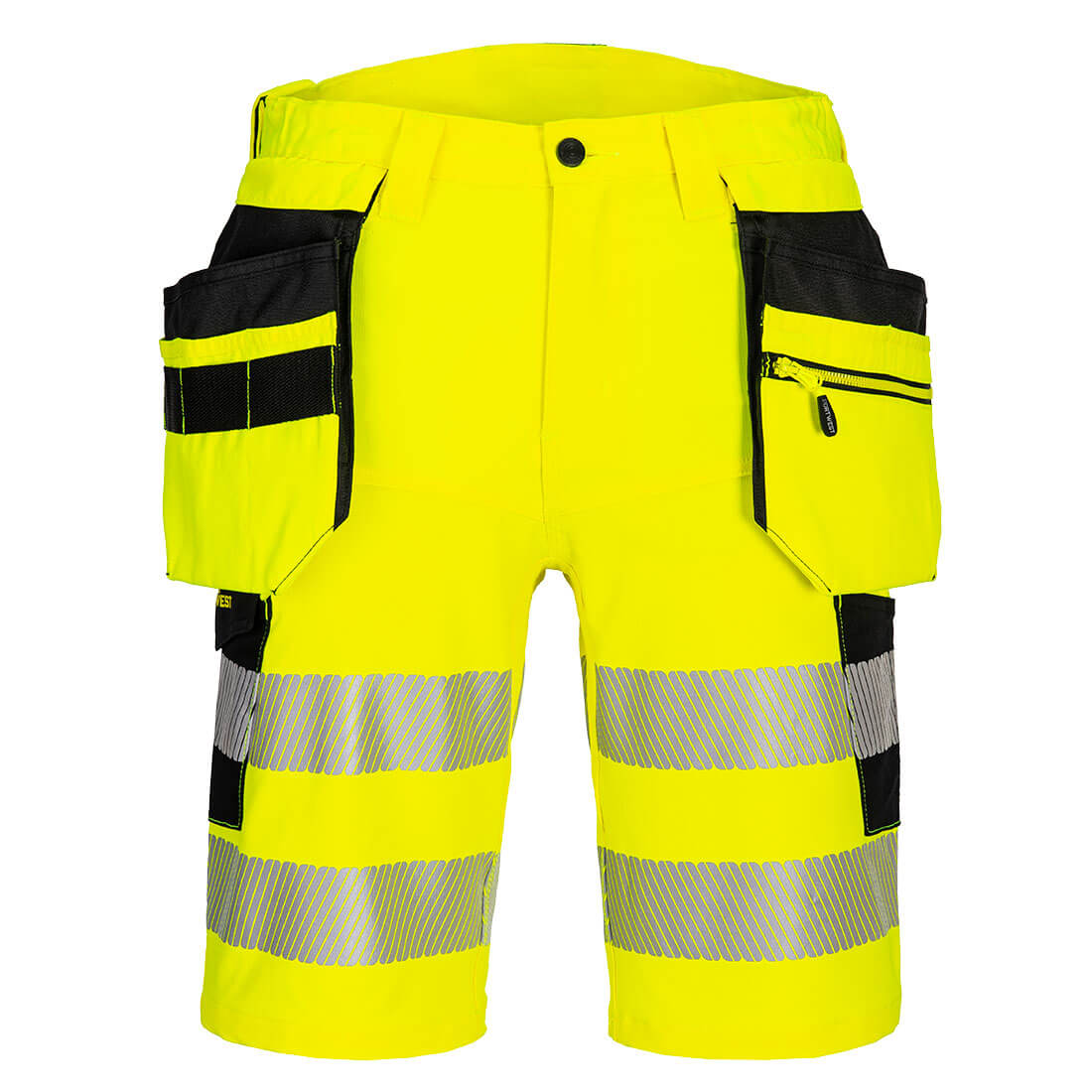 DX446YBR Portwest DX446 DX4 Warnschutz-Shorts mit Holstertaschen Kl.1