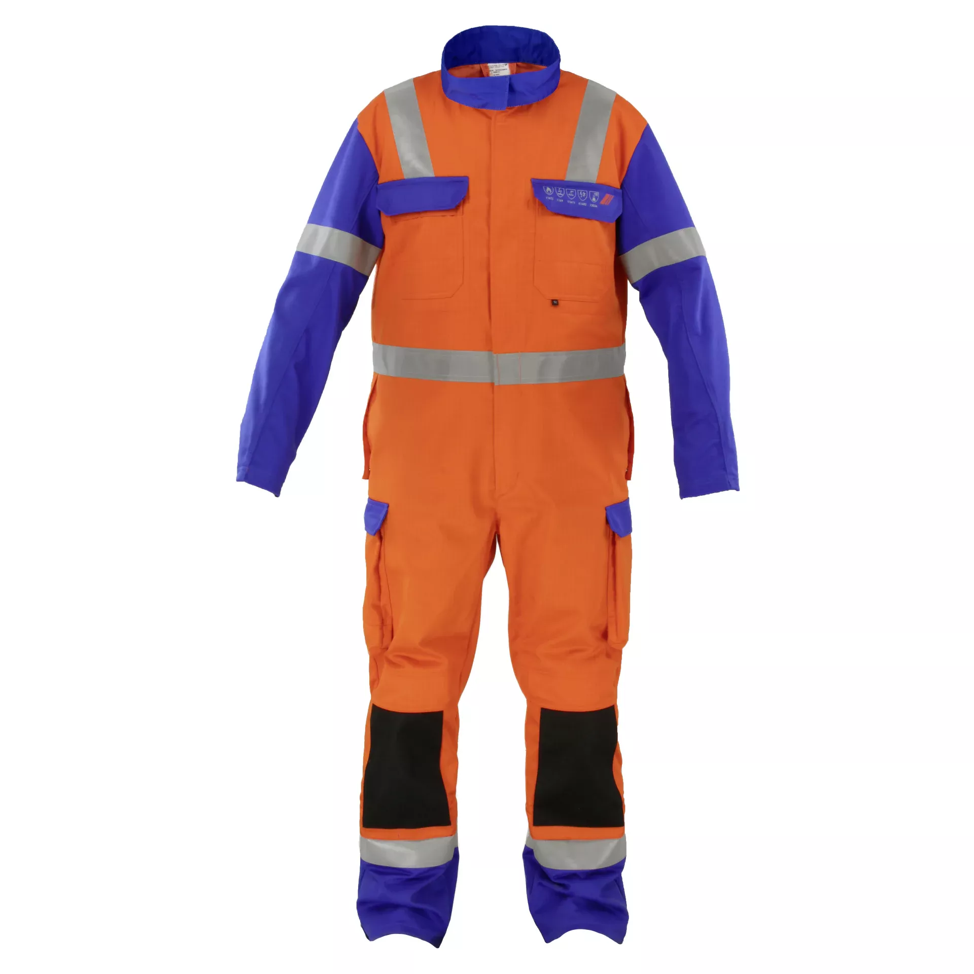 DA7525KO08P_1_1920x1920 Asatex DA7525KO08P Multinorm-Overalls orange-blau