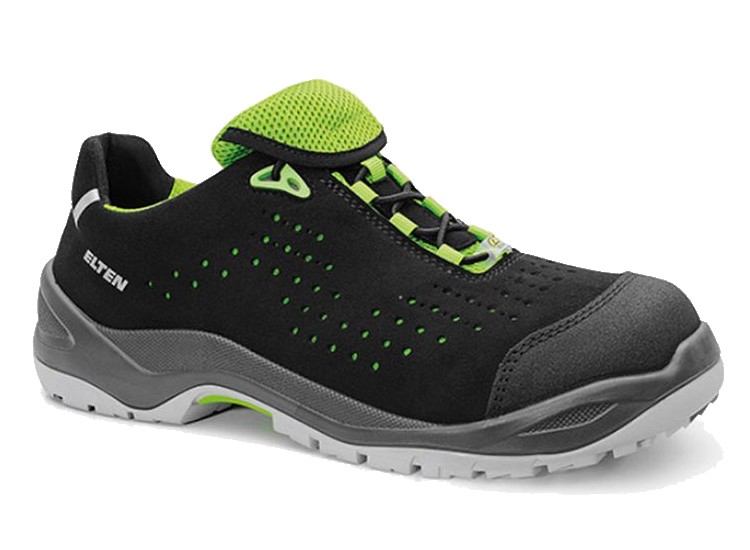 Elten Impulse green Low 722551 Halbschuhe ESD S1P schwarz/grün