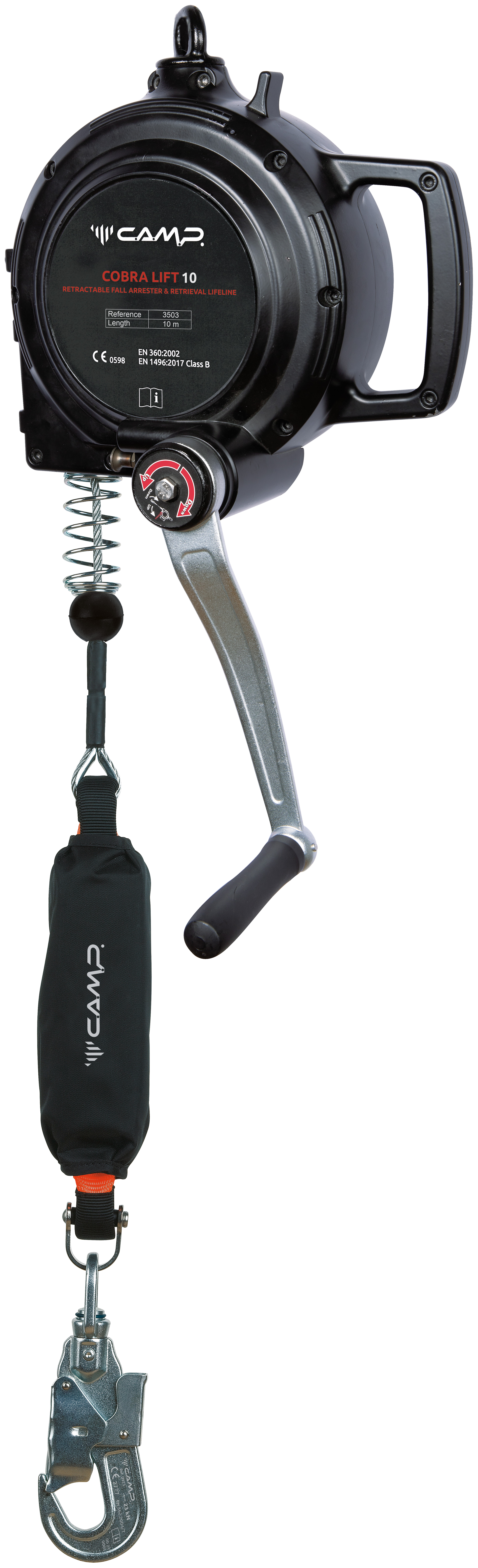 3503lFuMe3jfBM2Fc C.A.M.P Cobra Lift 35 Höhensicherungsgerät mit Rettungshub