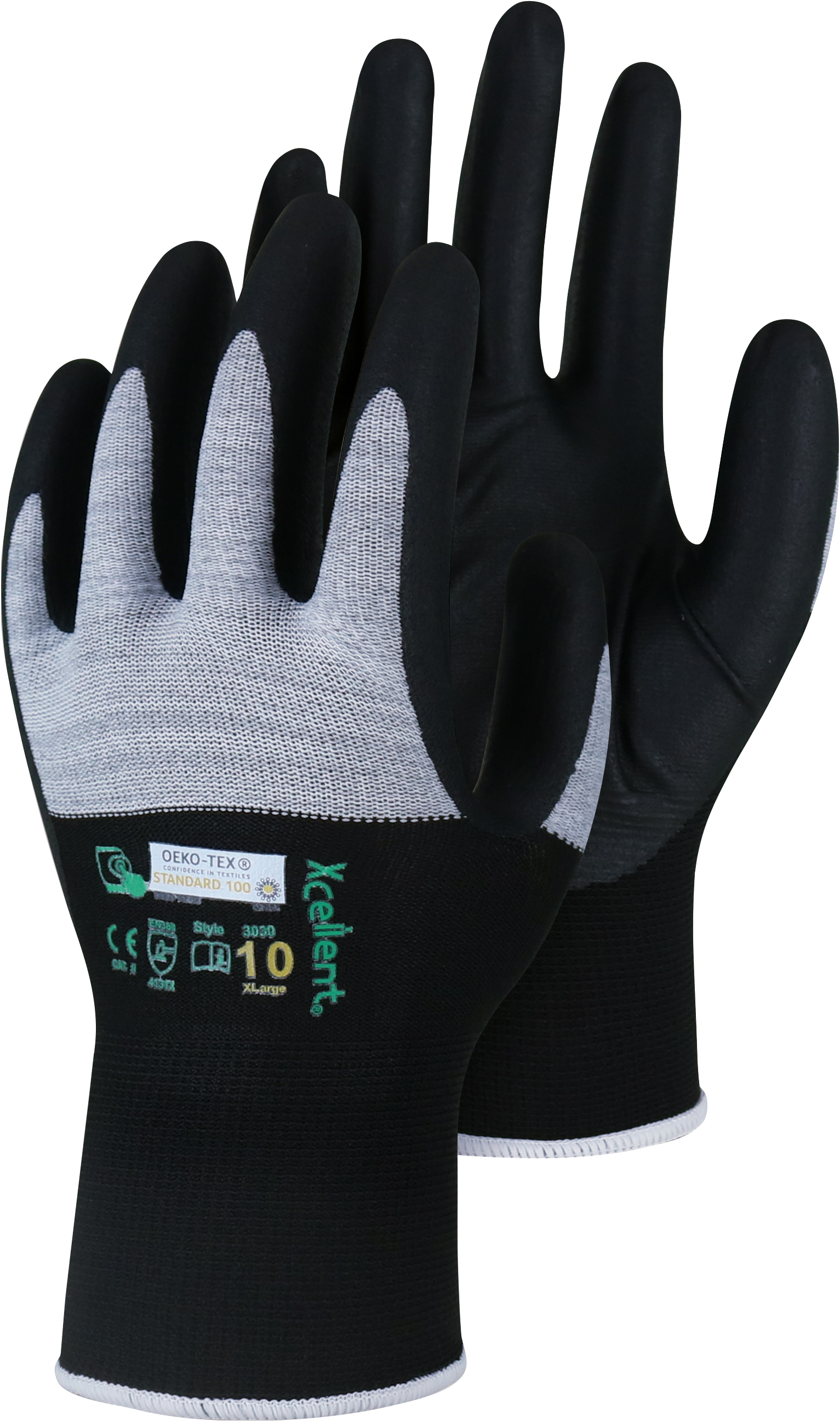 Triuso Xcellent XC3030 Touch Nitrile Assembly Gloves