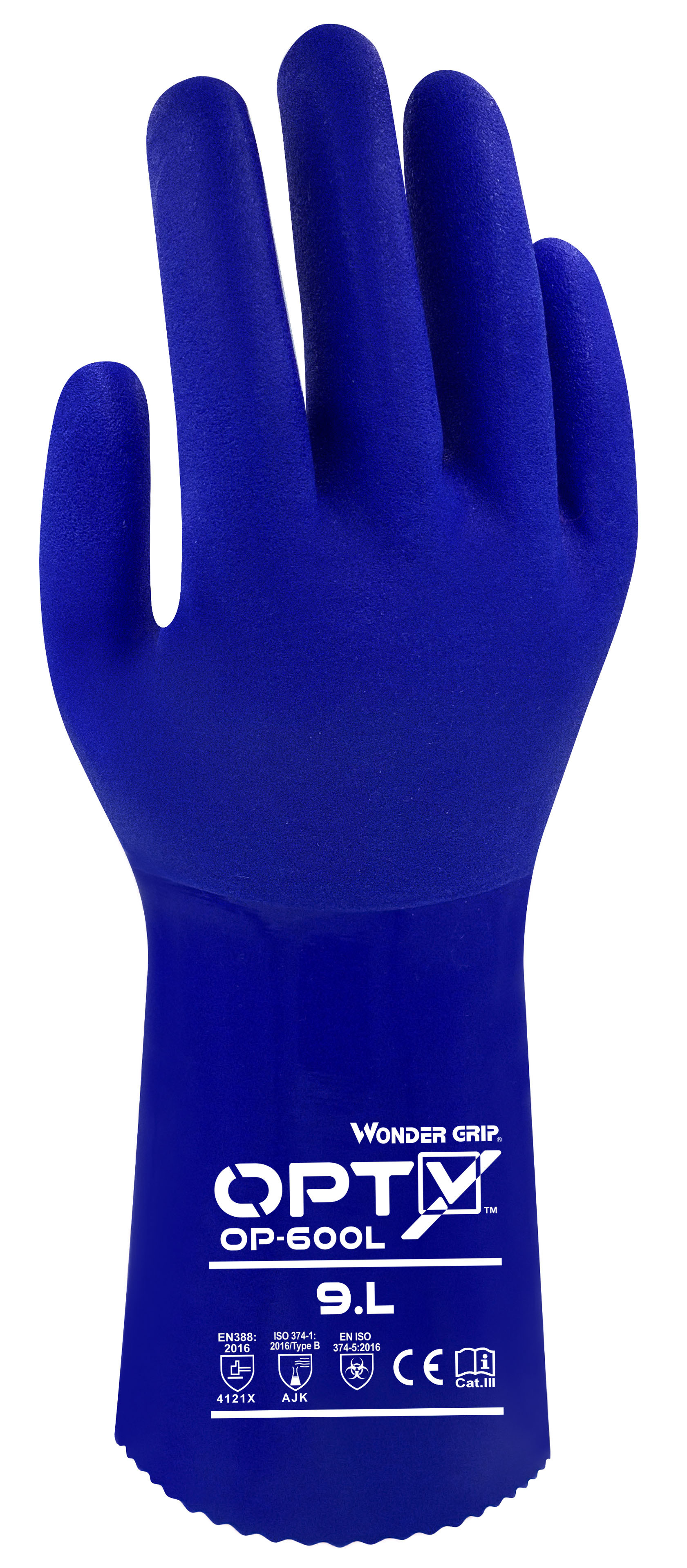 501370db-f5c0-4bc2-9b0f-56306c522f28-0 Wonder Grip OP-600L Opty PVC Chemical Protective Gloves