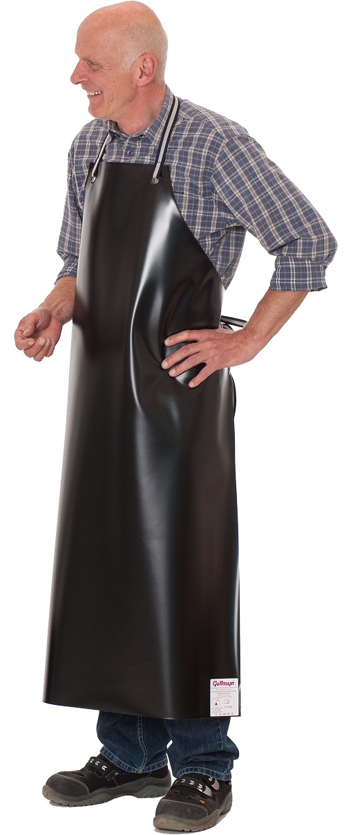 Guttasyn-Sch-rze-MB5-schwarz Guttasyn PVC apron black MB 15/12 s measures 100x120 cm thickness 0,4 mm