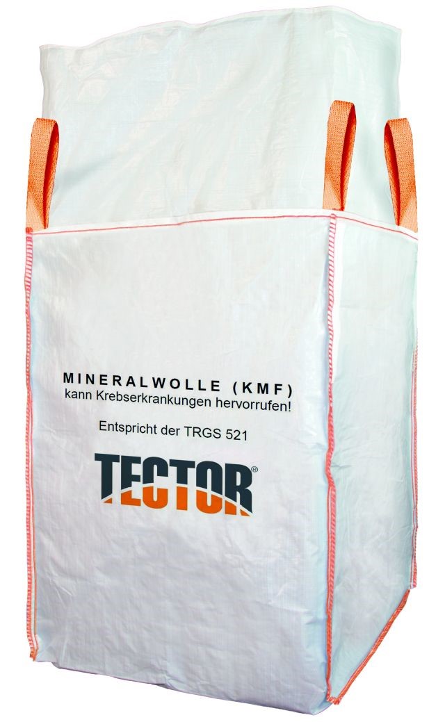84672-b Tector 84670 Big Bag Mineralwolle 90 x 90 x 120 cm mit Aufdruck