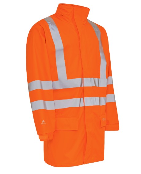 ELKA Rainwear 026301R Dry Zone Visible Jacke Extra länge