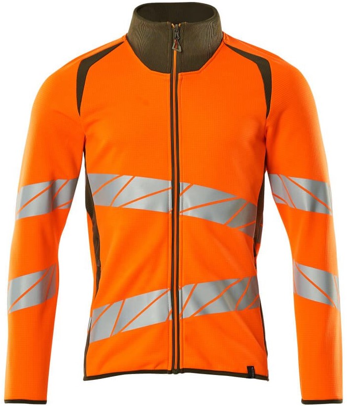 leuchtorange-moosgrün