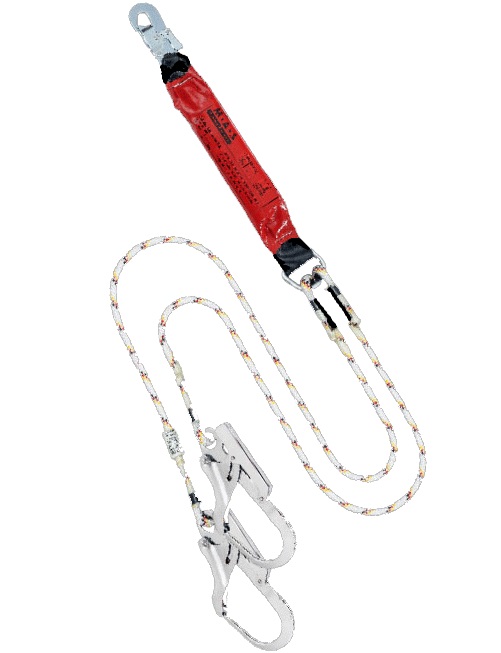 M.A.S Belt energy absorber Tyger Twin SK 12 XXL kernmantel rope 12 mm