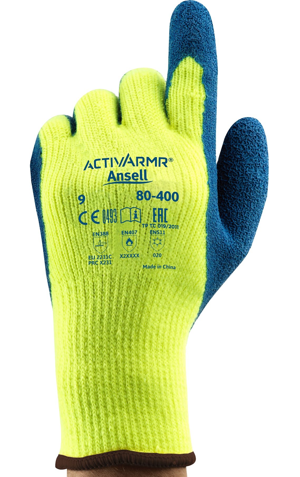 80-400HcP5rgFGgRQq7 Ansell ActivArmr 80-400 Latex-Schnittschutzhandschuhe Level C
