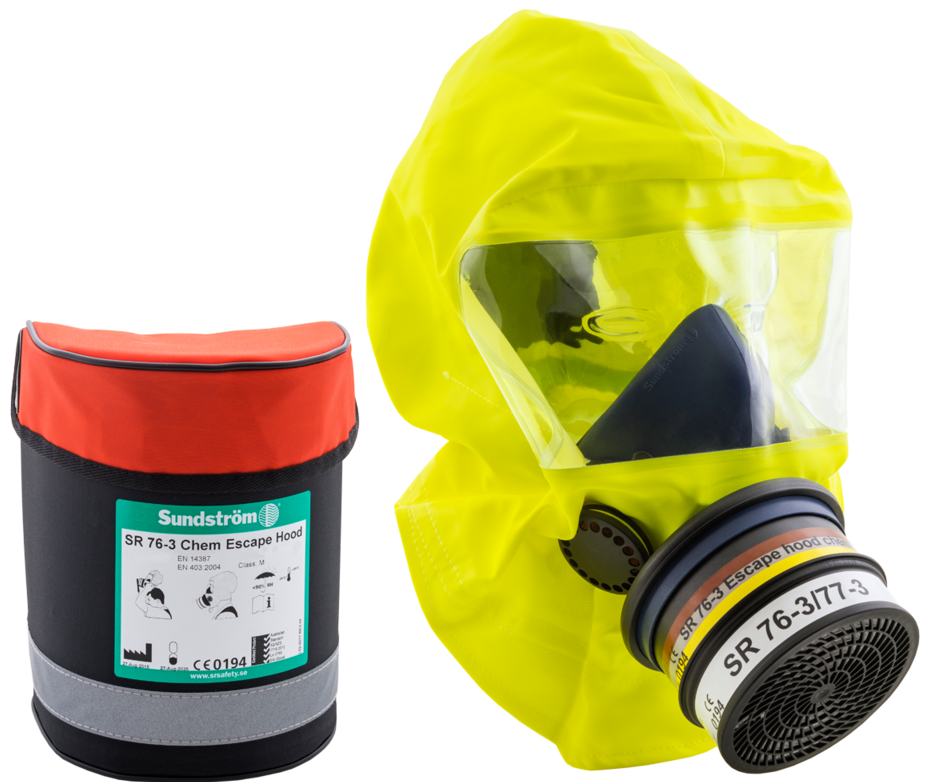 Sundström Fluchthaube H15-0812 SR 76-3 ABE2-P3 S/M mobil