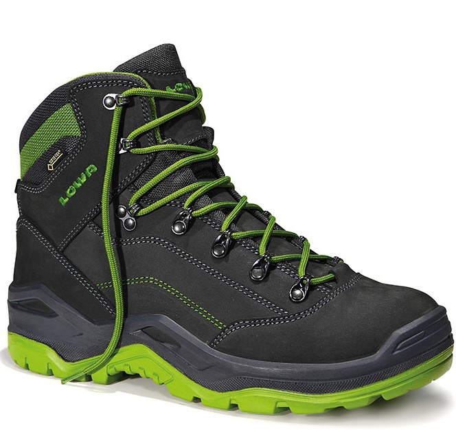 Lowa Renegade Work GTX Green Mid Schnürstiefel S3 CI HI HRO SRC