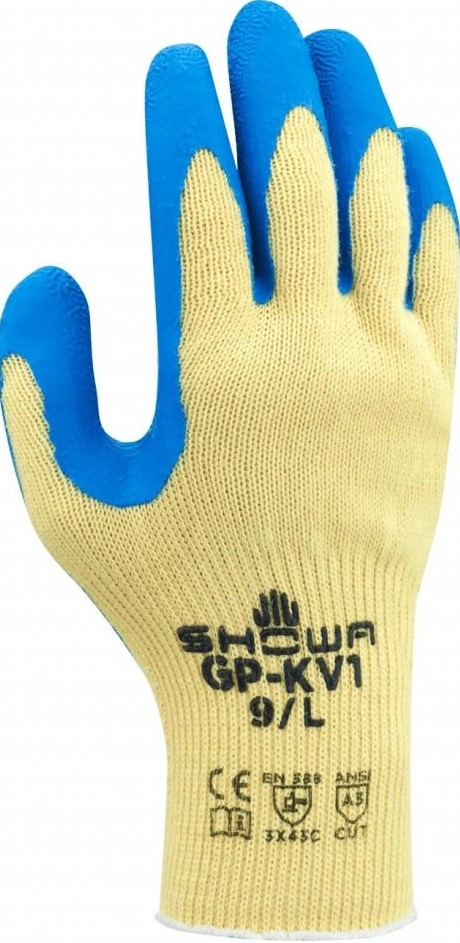 GP-KV1 SHOWA GP-KV1 latex cut protection gloves level C