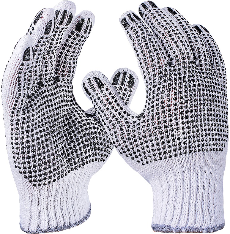 Pro-Fit 602 Grobstrickhandschuhe mit Vinyl-Noppen beidseitig