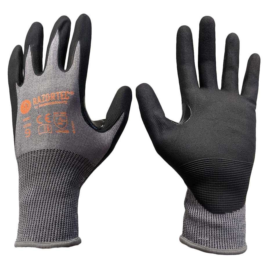 HansaTec 9330 Cut B nitrile foam glove cut protection level B