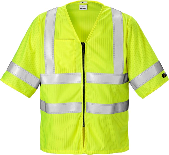 124295-130-b1 Fristads 124295 Flame High Vis Weste 5023 FHA