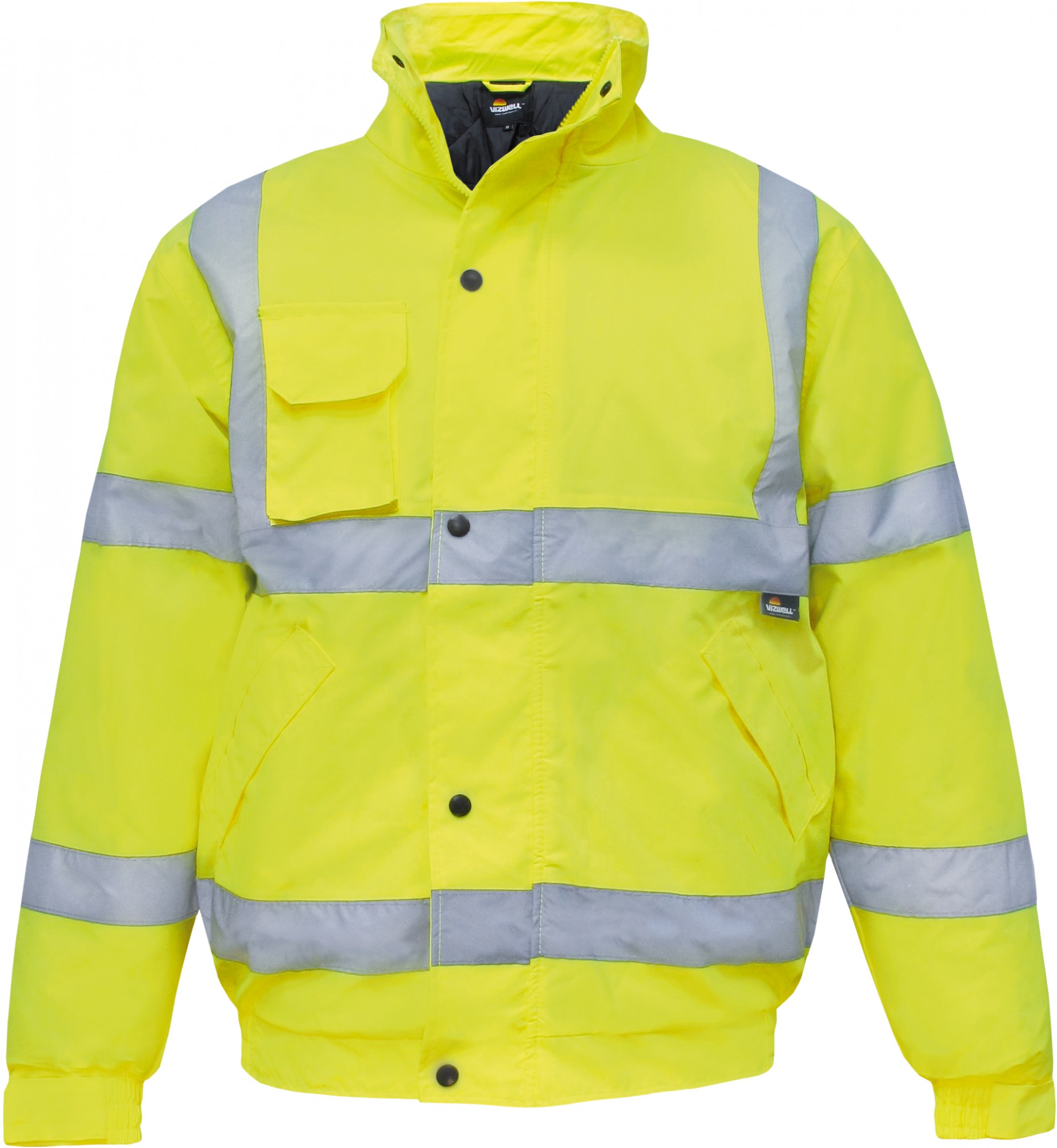 VW04Y Vizwell VW04Y warning protection pilot jacket light yellow