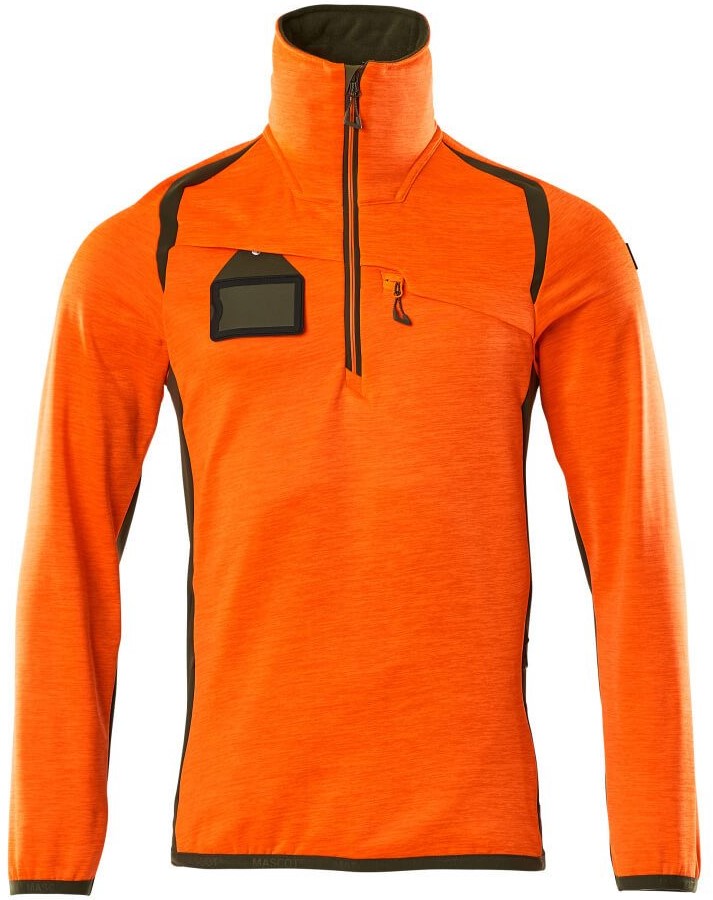 leuchtorange-moosgrün