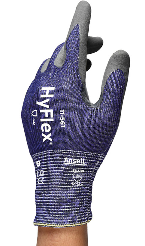 Ansell HyFlex 11-561 Nitril-Schnittschutzhandschuhe Level C