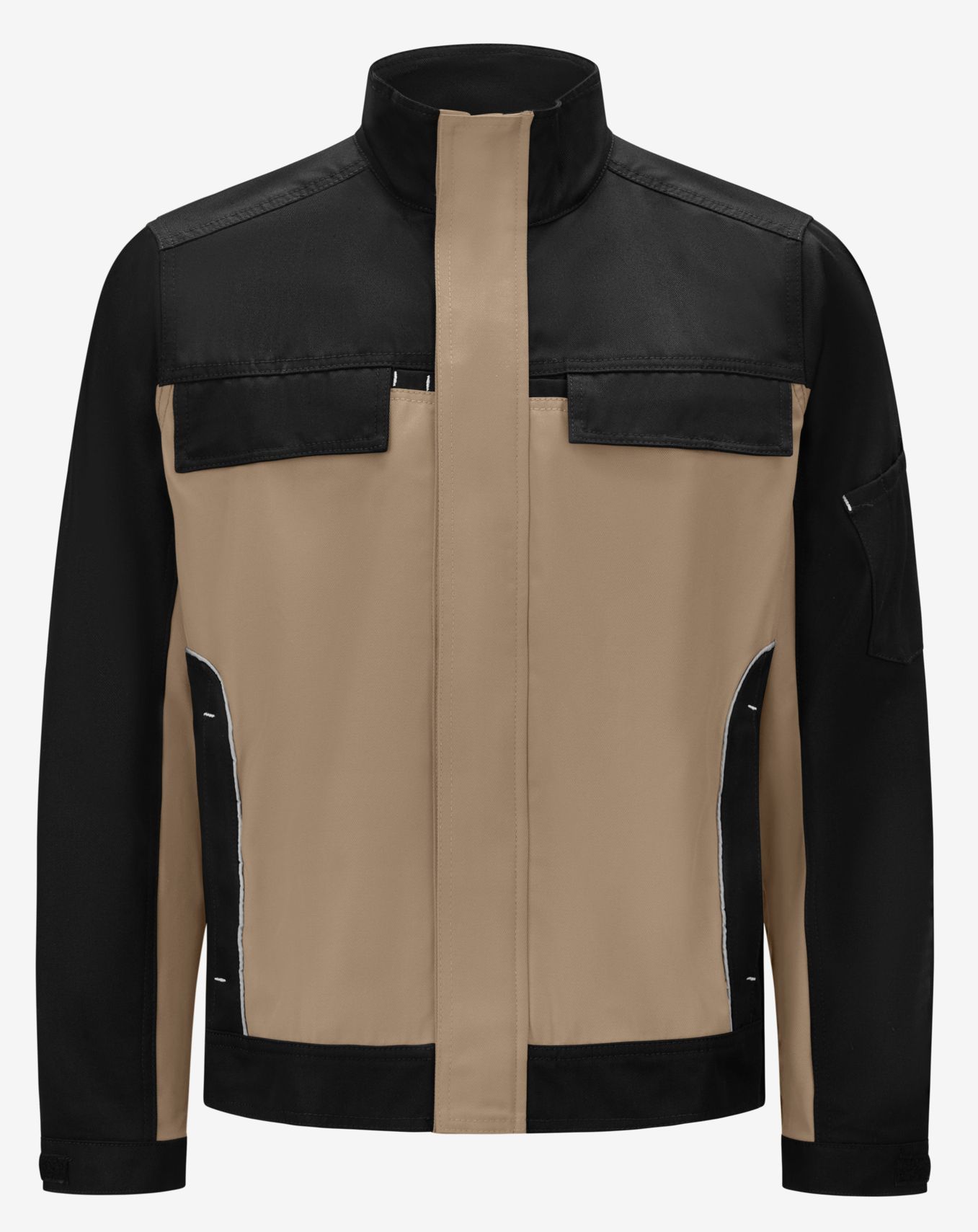 beige-schwarz