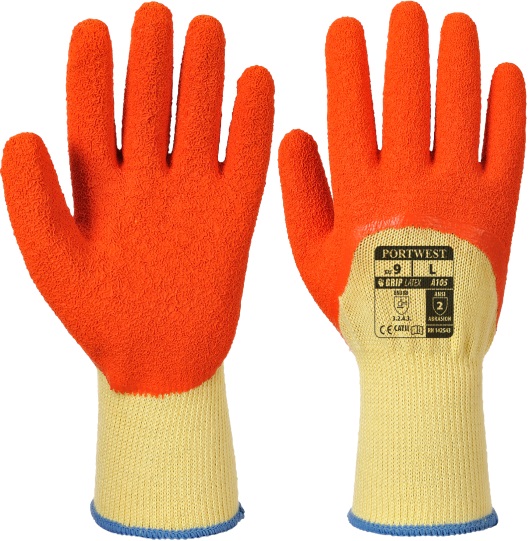 Portwest A105 Grip Xtra protective gloves with latex coating