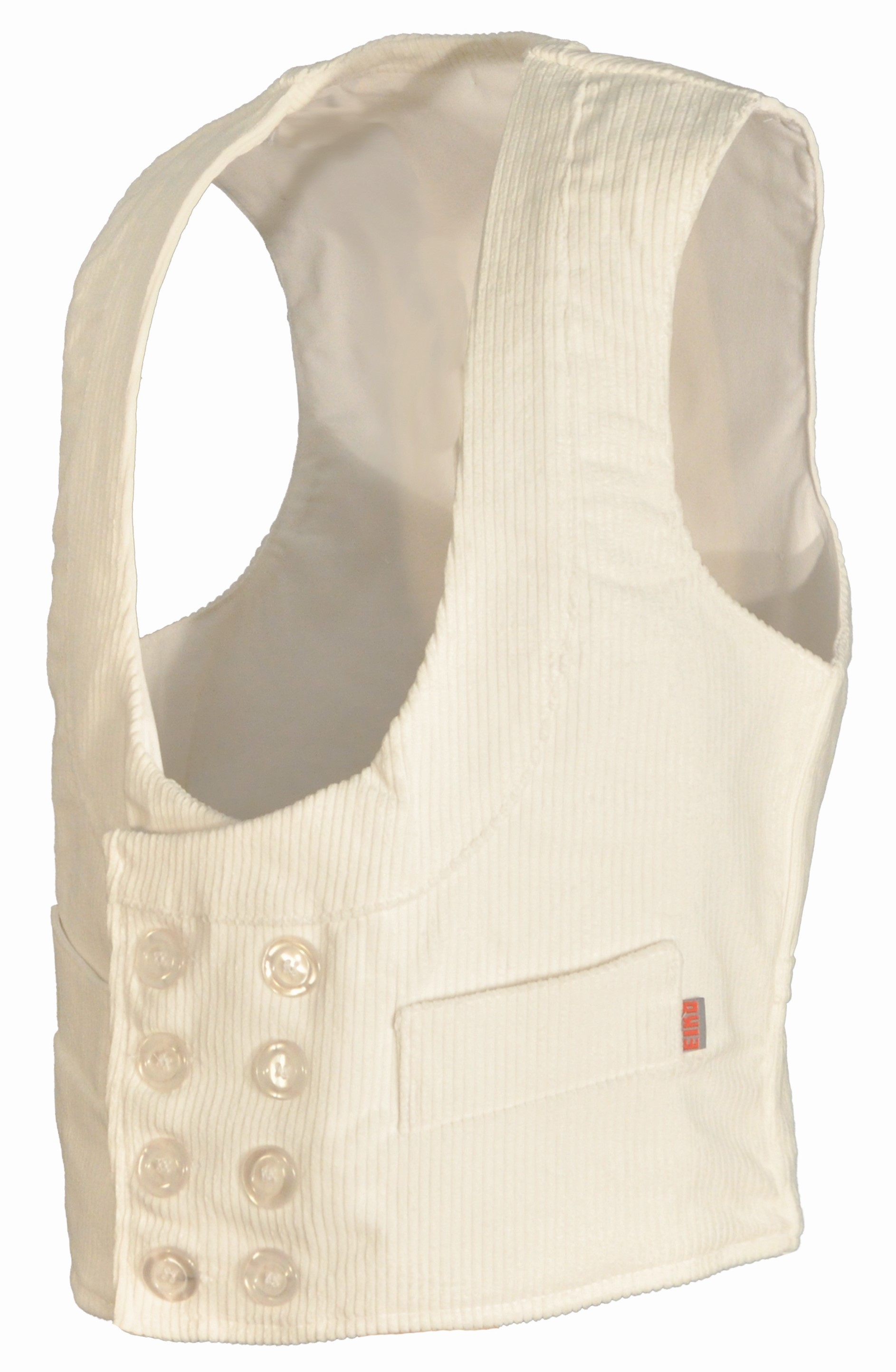 eiko8Uvk4BjaIptKVw Eiko Inn Trenkercord Schalkragen-Zunftweste reinweiß