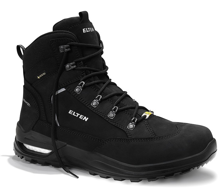 Elten RONAN 976610 Berufsschuh Stiefel XXF GTX black Mid ESD 02 WR CI