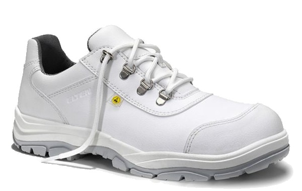 Elten Dean Rubber 7279302 Sicherheitshalbschuhe Low ESD S2 HI Typ 2 white