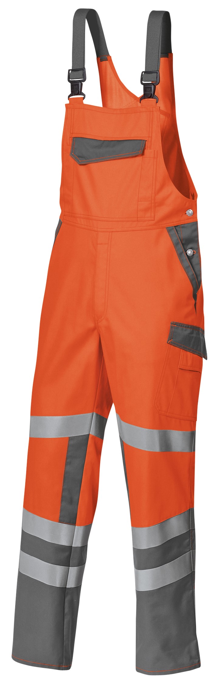 BP 2111-845 Warnschutz-Latzhose Hi-Vis Comfort