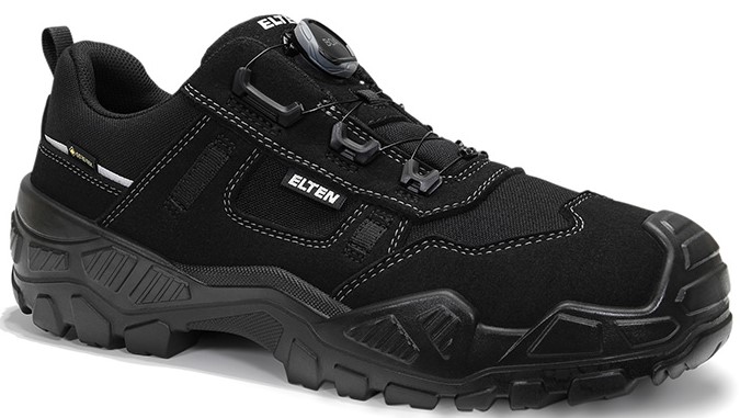 Elten Mike 723841 Sicherheitshalbschuhe BOA GTX black low ESD S3S CI