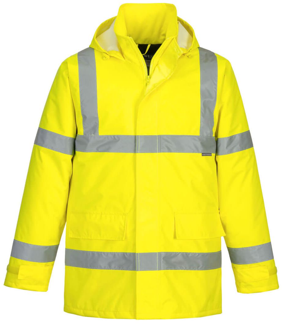 EC60YER Portwest EC60 - PW2 Hi-Vis High Visibility Winter Jacket