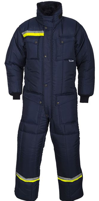 tiefkuehloverall-kontrast-1 IBV 03.1022 Forklift operator coverall 450g to -60°