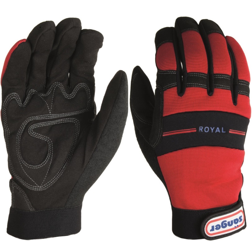 royal-1 Royal synthetic leather protective gloves for mechanics
