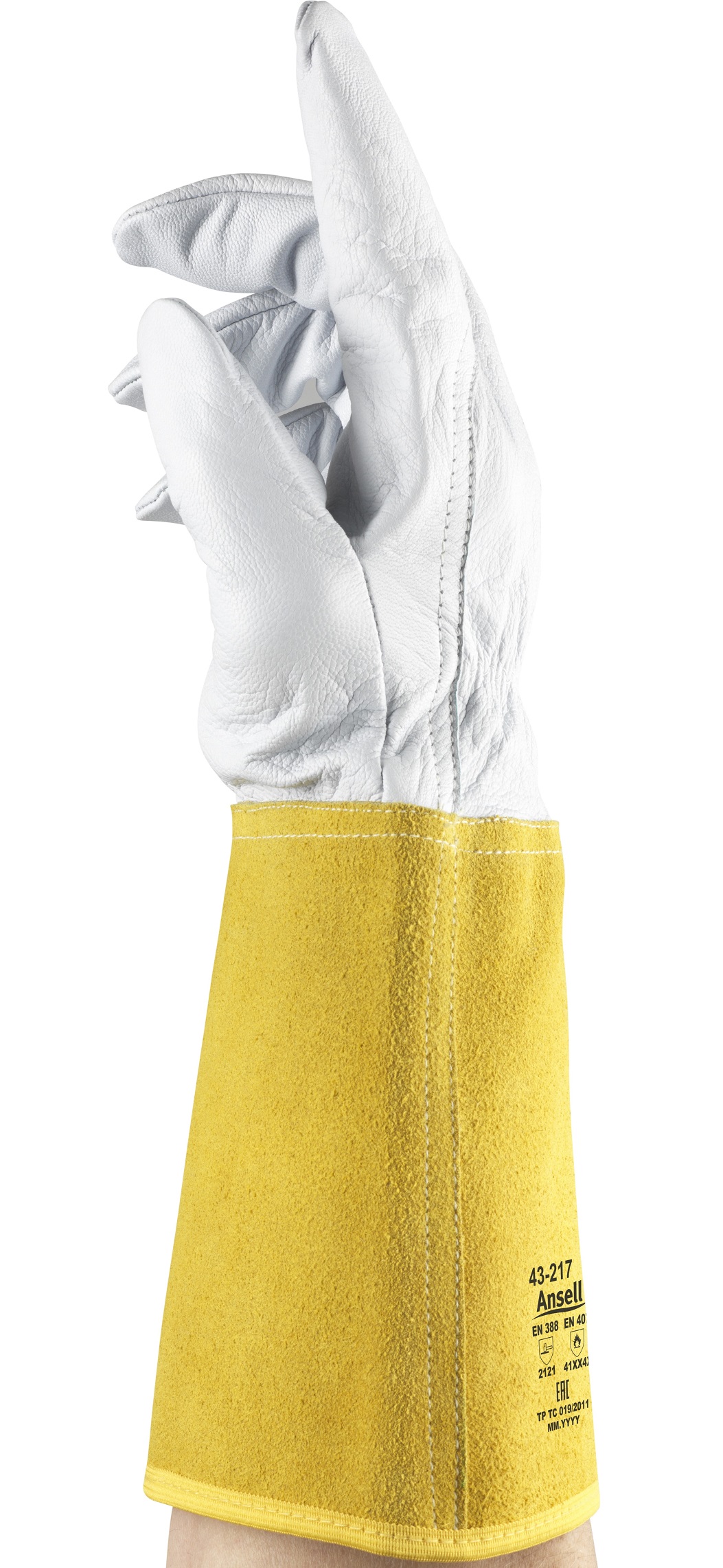 Ansell ActivArmr 43-217 Leder-Schweißerhandschuhe