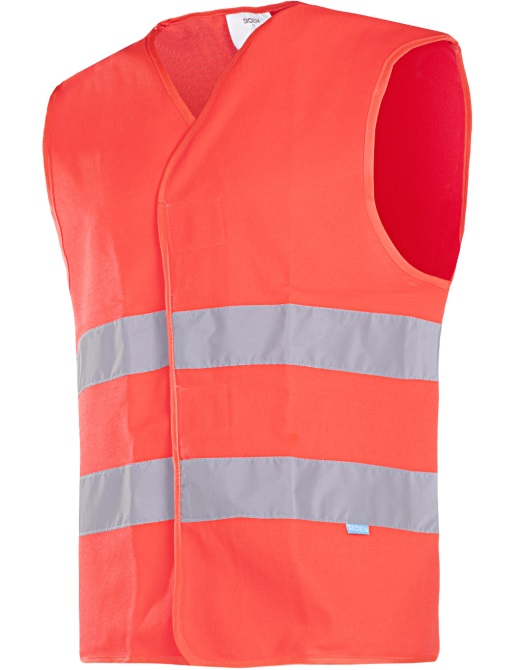 Sioen Elba (HV Red) 9044A2MX1 Warnschutz-Weste