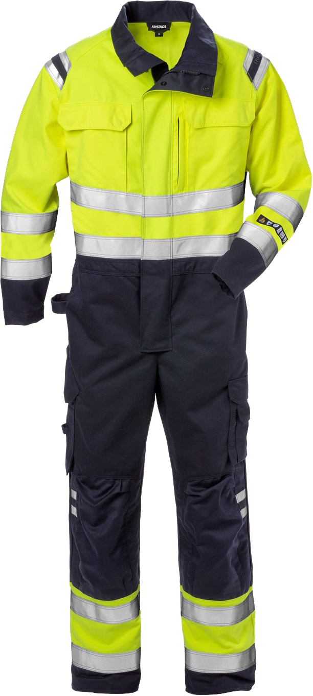 9da631eed1b93c8c41fe47b884733db5 Fristads 125893 Flamestat High Vis Overall Kl. 3 8175 ATHS