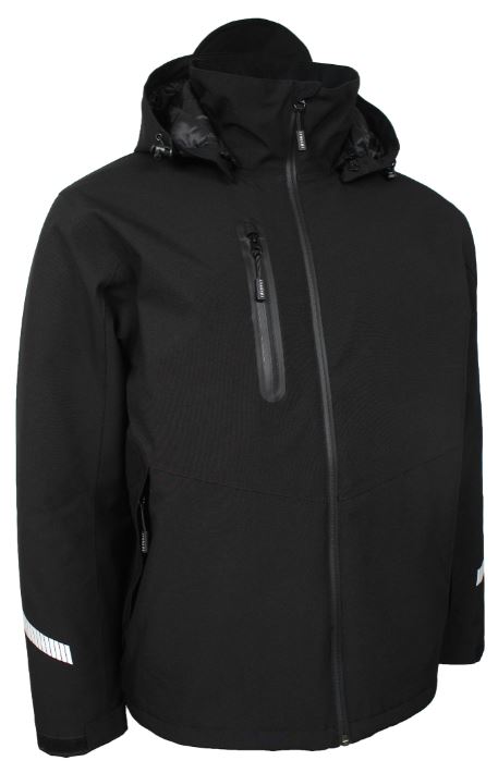 Lyngsøe 4WS-4097 atmungsaktive Winterjacke schwarz