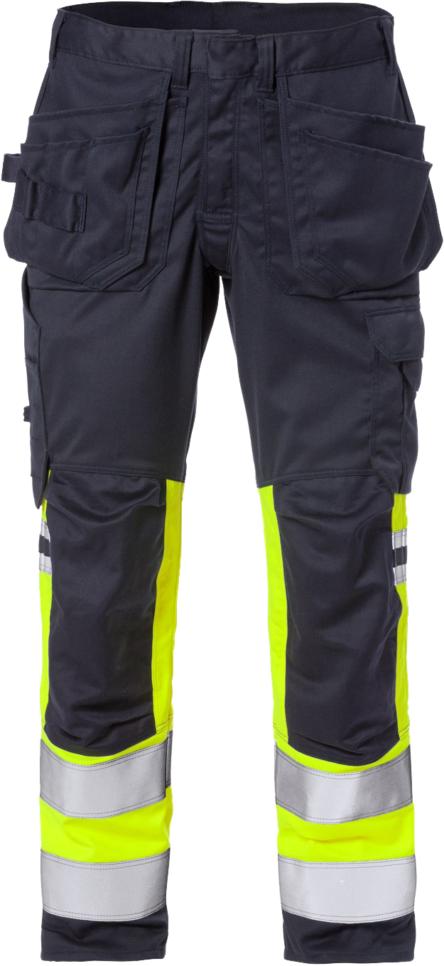 Fristads 129519 Flamestat High Vis Stretch-Handwerkerhose Kl. 1 2163 ATHF