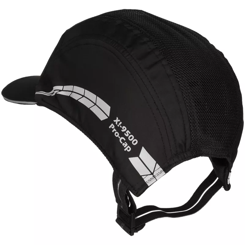 Pro-Fit 9541 Anstoßkappe X!-9500 Pro Cap, schwarz, Schirm 5 cm